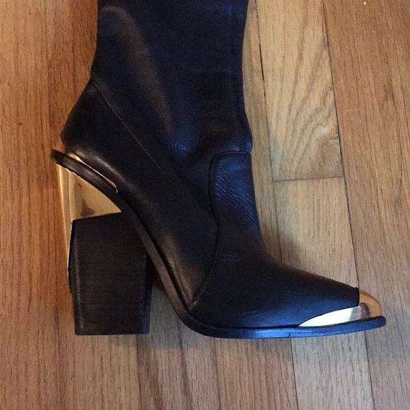 Versace over the knee boots - Picture 3 of 8